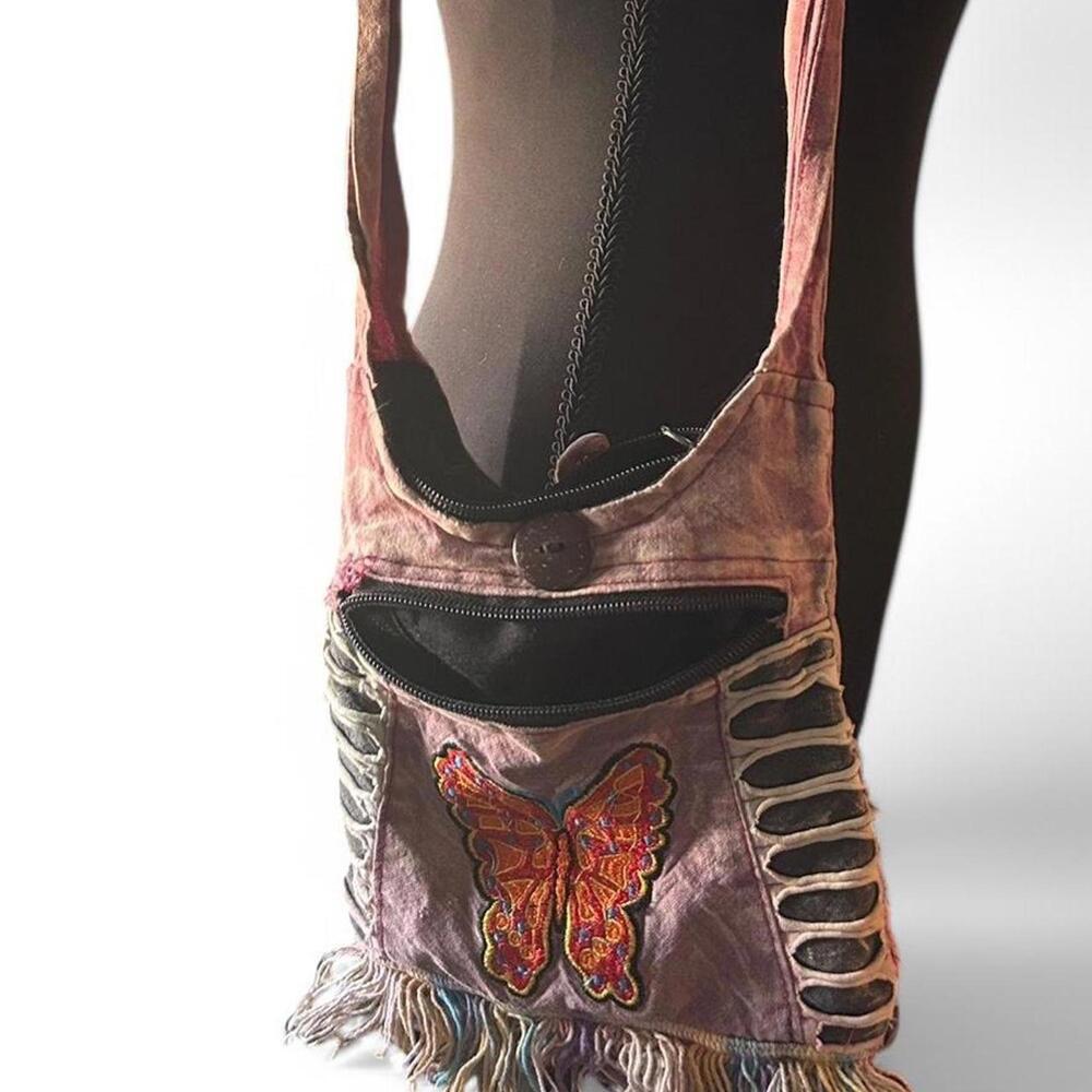 Women's Multi and Pink Bag